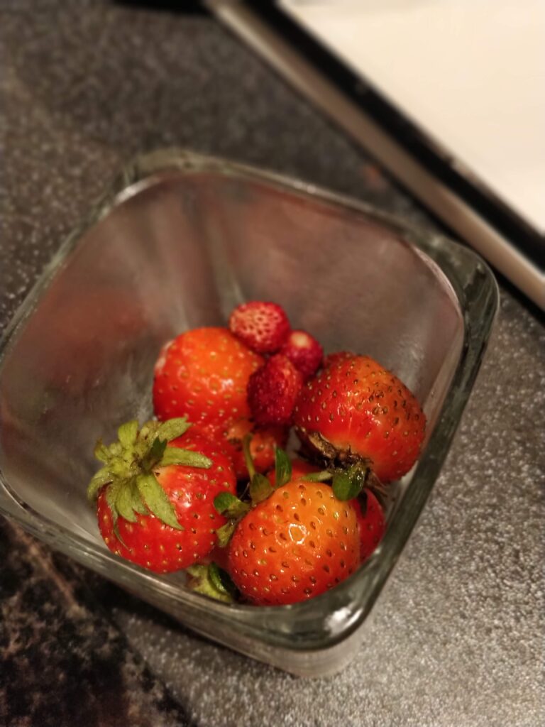 Homegrown strawberries!